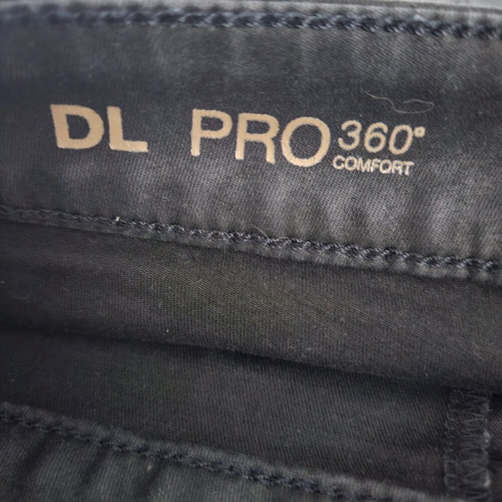 DL1961 Florence Insta Sculpt Epiphany Black Coated Moto Skinny Jean 30 - Picture 6 of 9